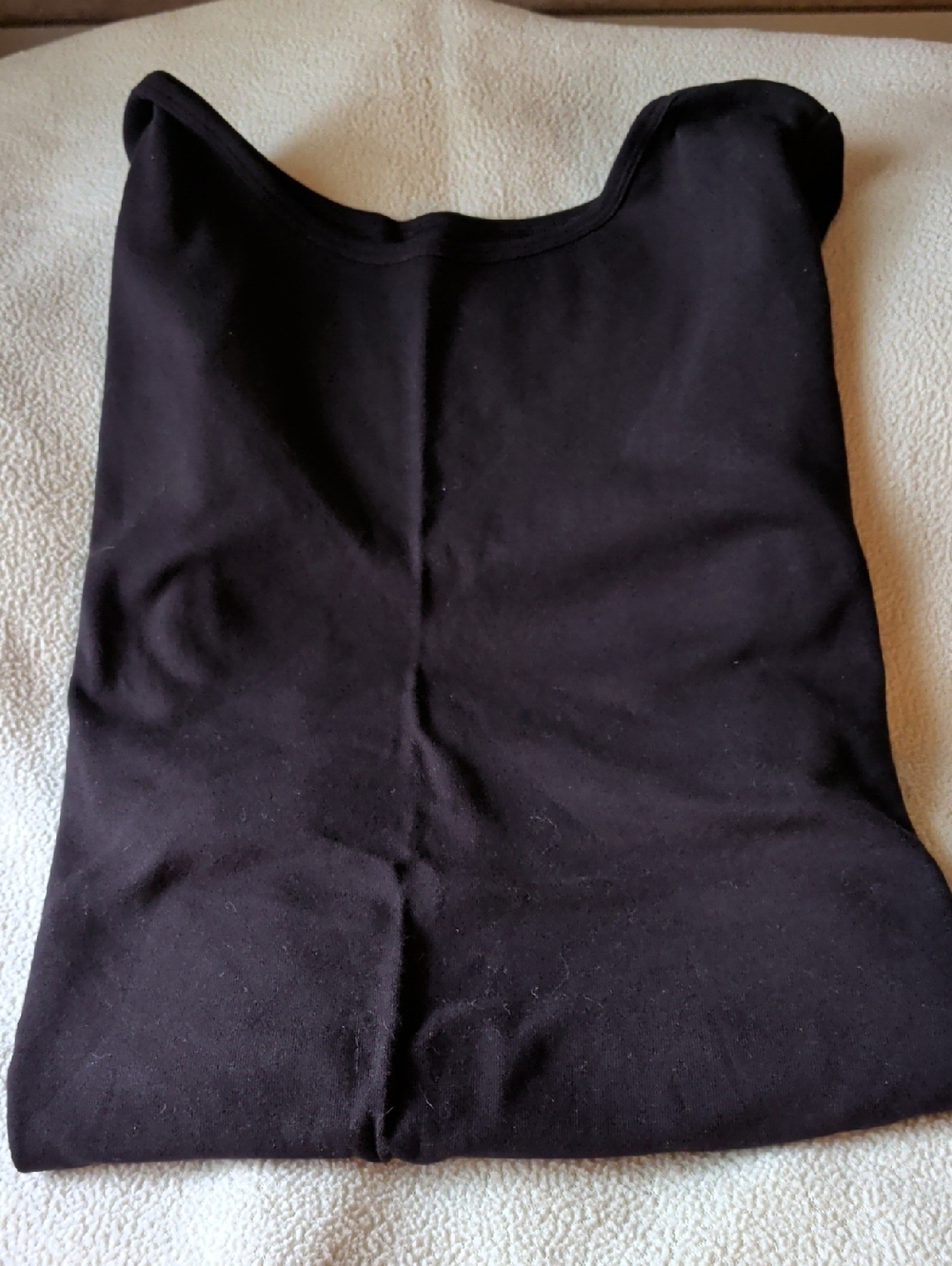 St. John's Bay Black Women's Boatneck Top